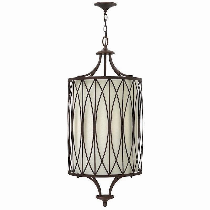 Hinkley Walden 4 Light Victorian Bronze Pendant Ceiling soft glow ceiling light