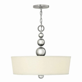 Hinkley Zelda Nickel Pendant Ceiling soft glow ceiling light