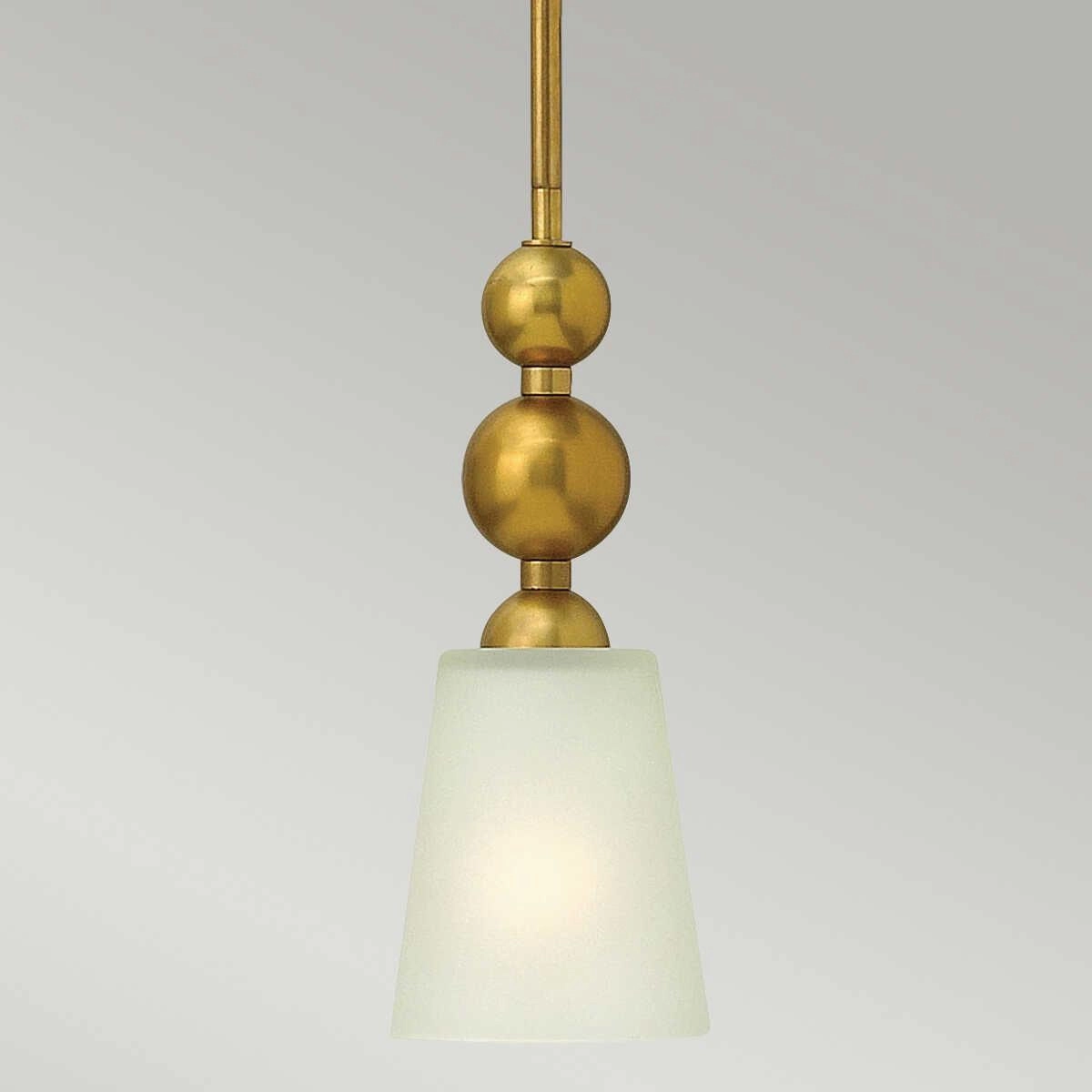 Hinkley Zelda Vintage Brass Mini Pendant Damaged Box