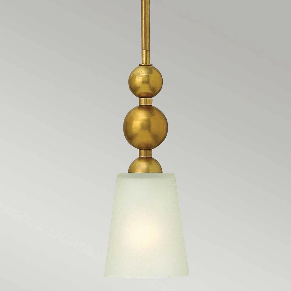 Hinkley Zelda Vintage Brass Mini Pendant Damaged Box