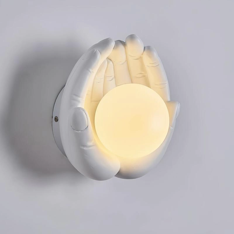 Holding Hands Wall Lamp