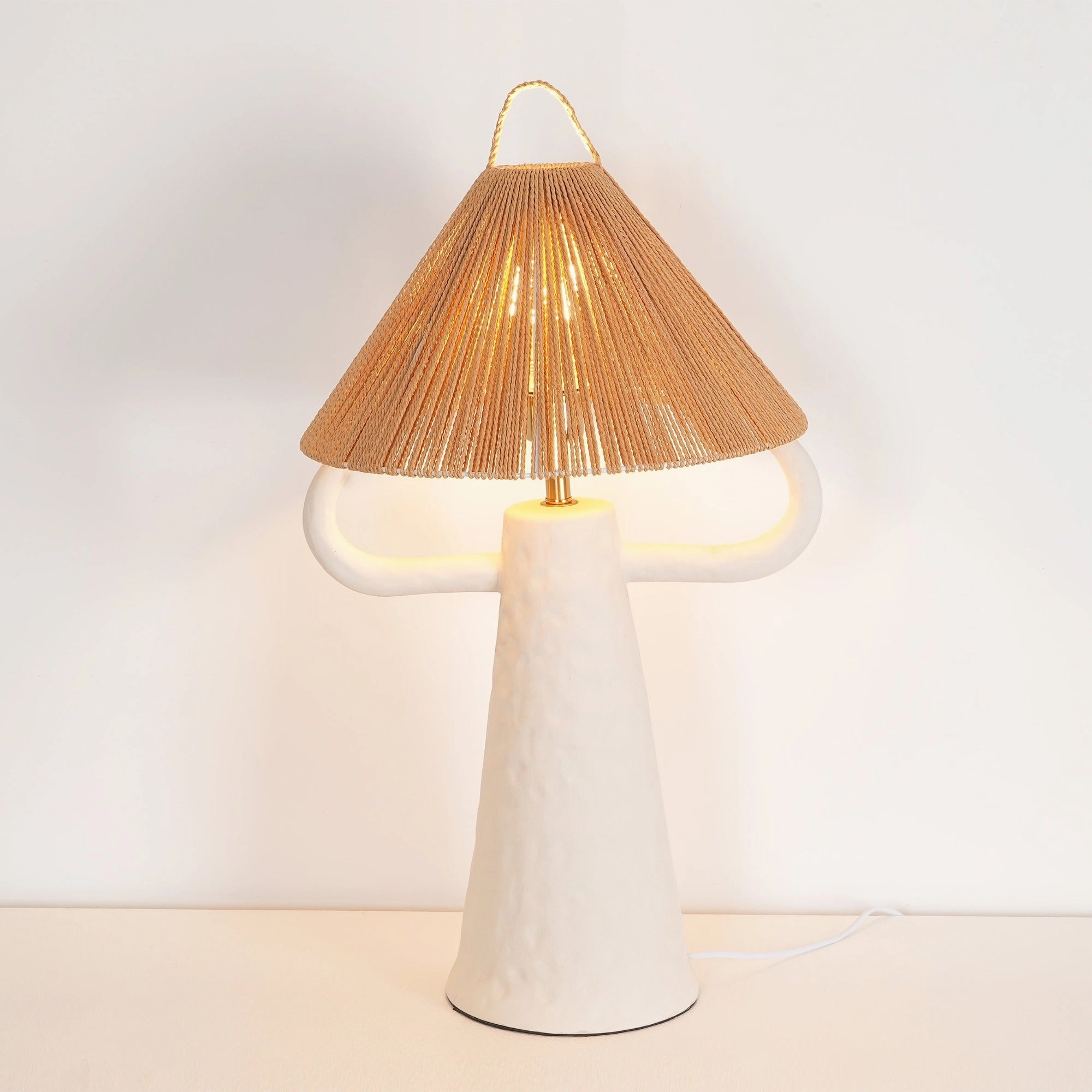 Horns Ceramic Table Lamp