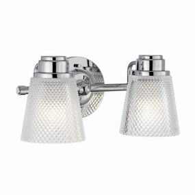Hudson 2 Light Bathroom Wall Light vintage desk lamp