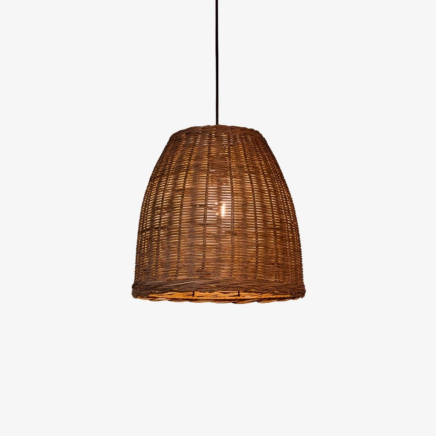 Hues Wicker Pendant Lamp surface mount ceiling lamp
