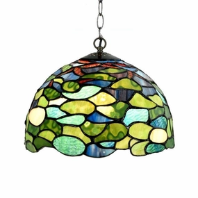 Hydrangea Tiffany Pendant Light recessed ceiling spot lamp