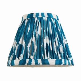 Ikat 16cm Blue Lamp Shade decorative indoor light