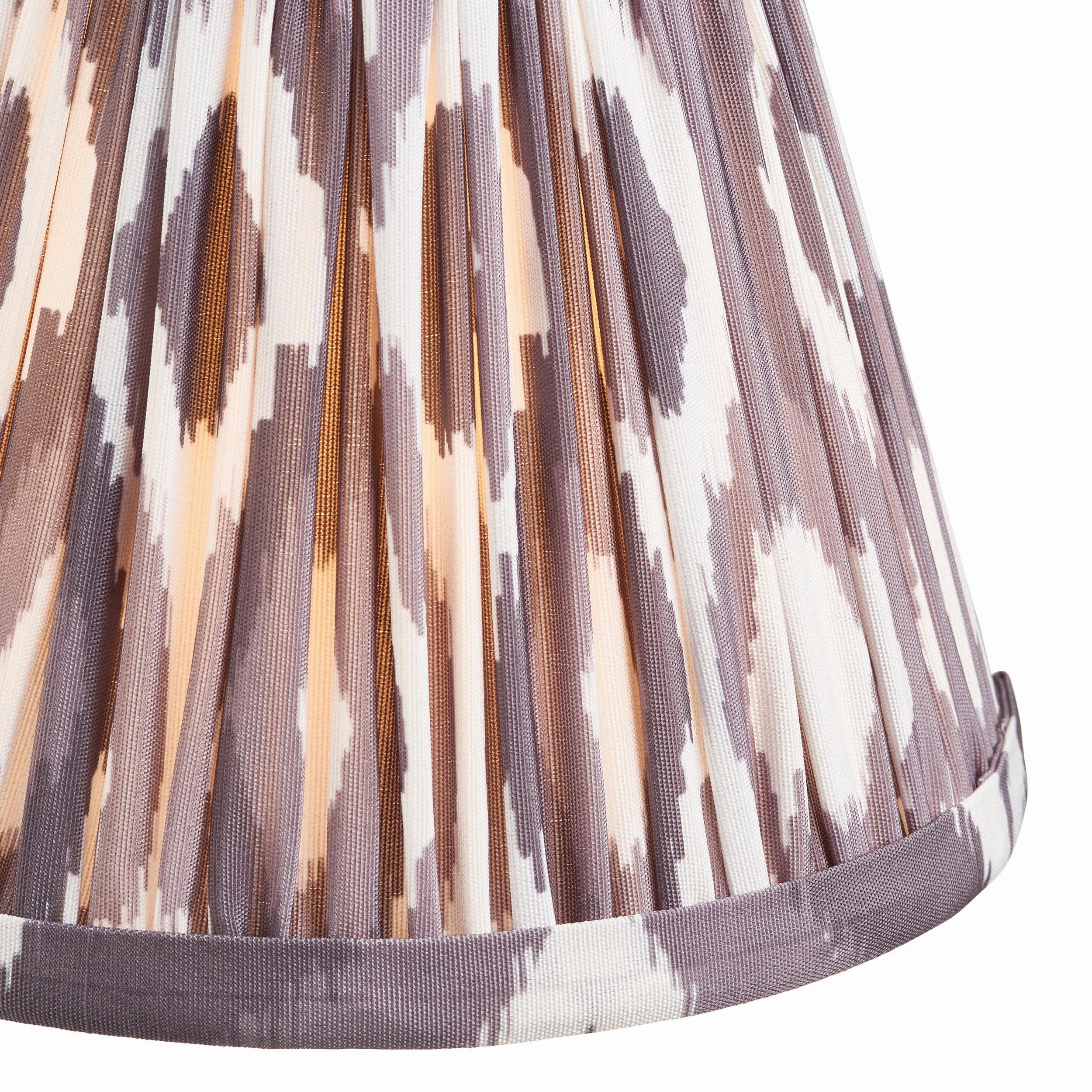 Ikat 16cm Grey Lamp Shade