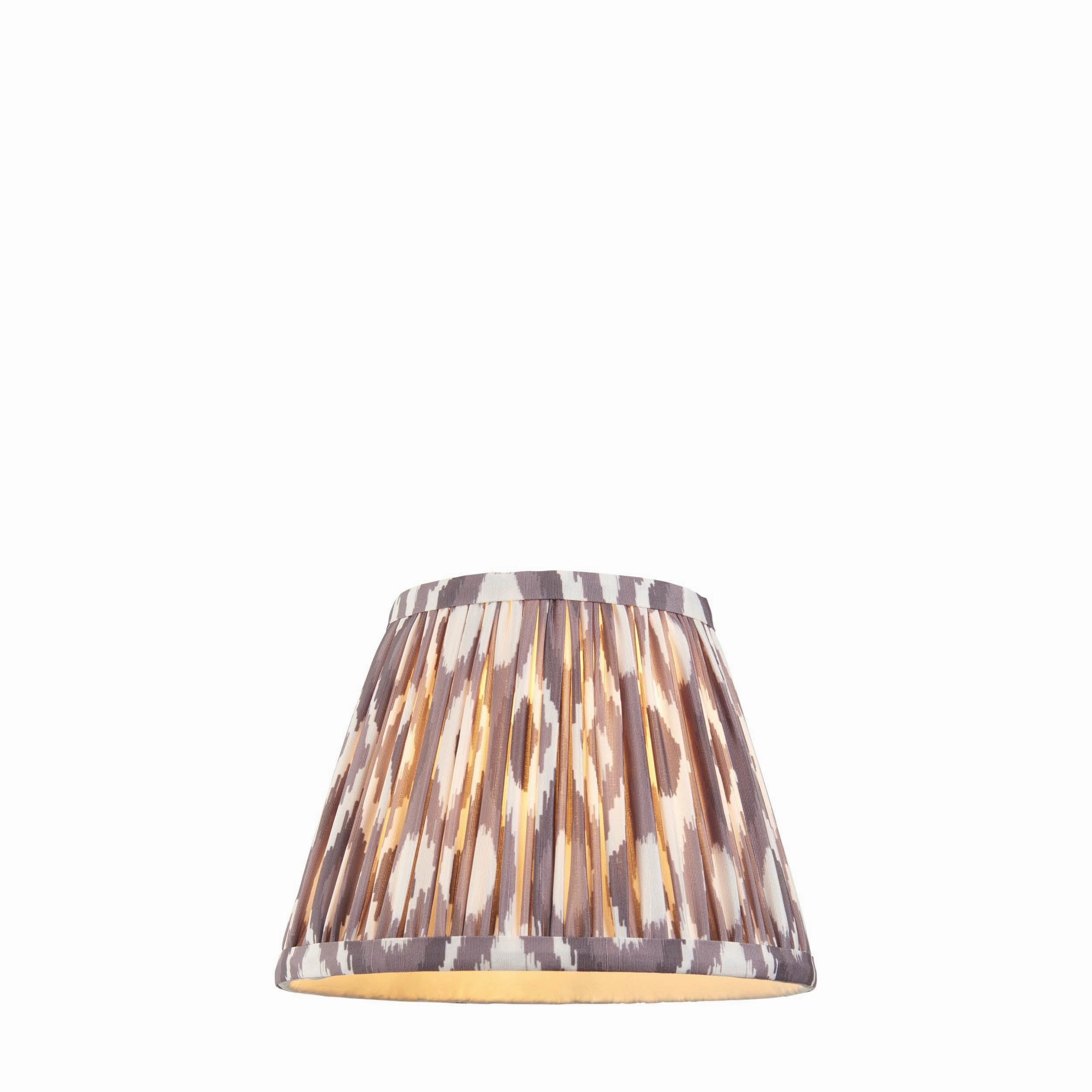 Ikat 20cm Grey Lamp Shade