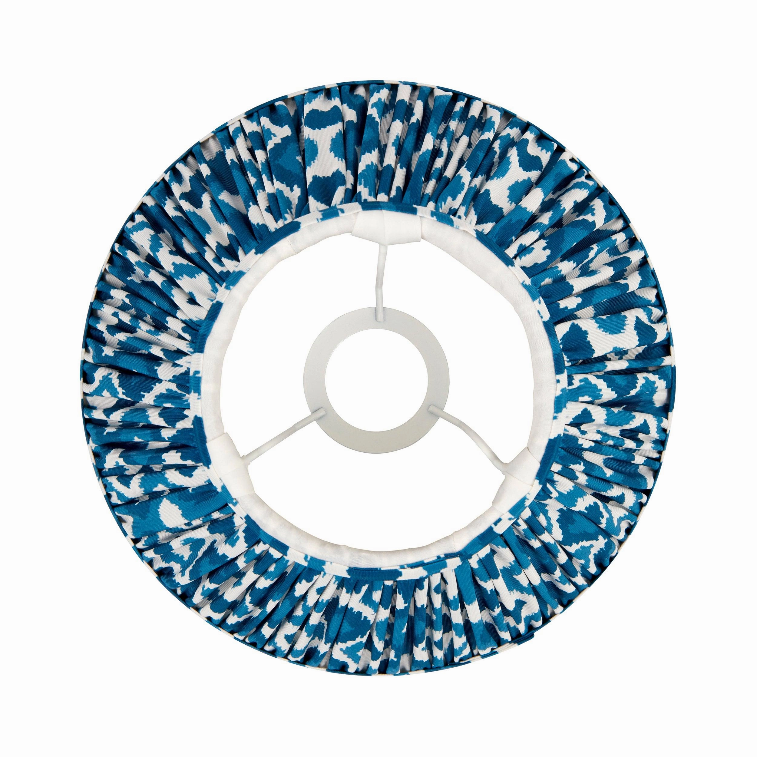 Ikat 25cm Blue Lamp Shade