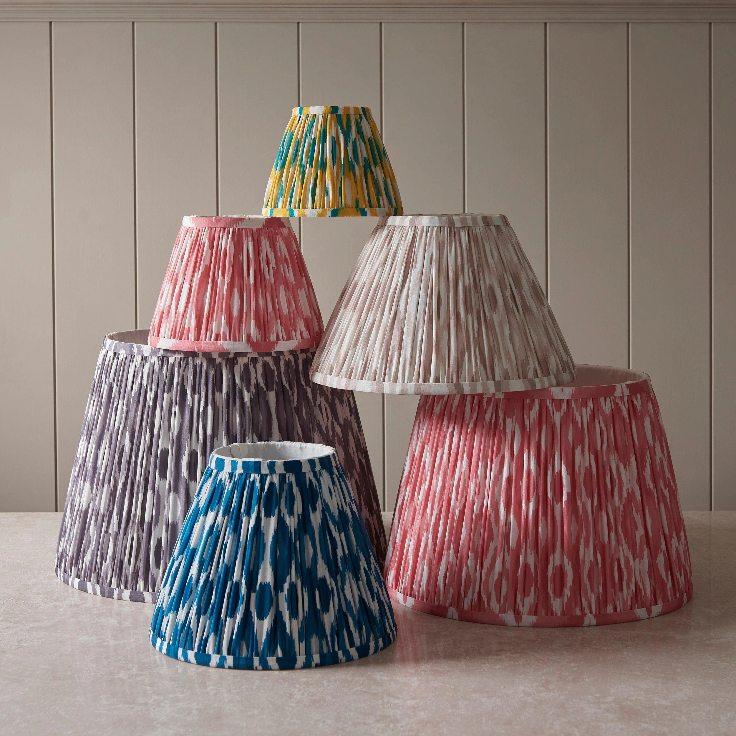 Ikat 25cm Natural Lamp Shade