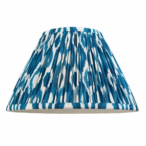 Ikat 30cm Blue Lamp Shade decorative indoor light