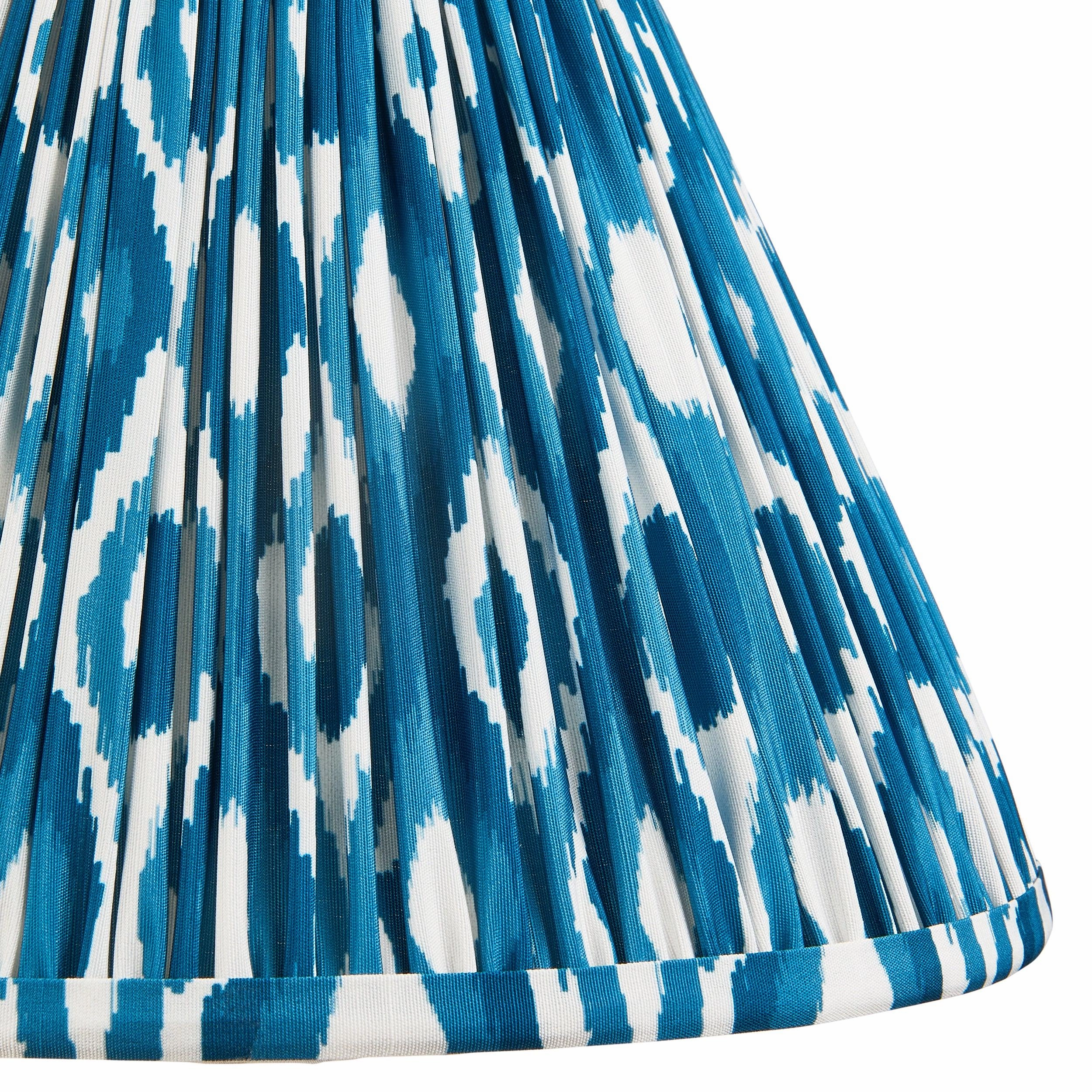Ikat 30cm Blue Lamp Shade