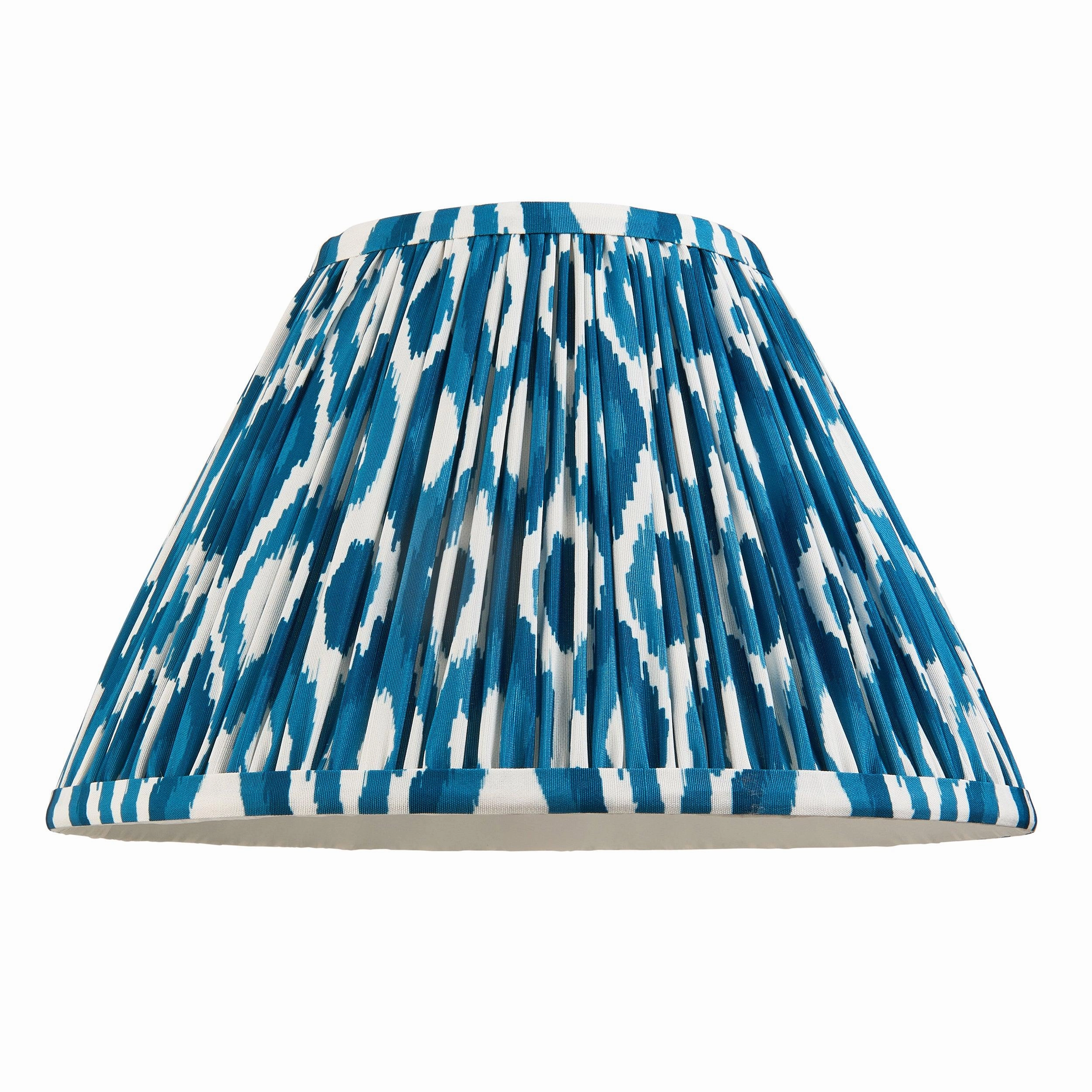 Ikat 30cm Blue Lamp Shade decorative indoor light
