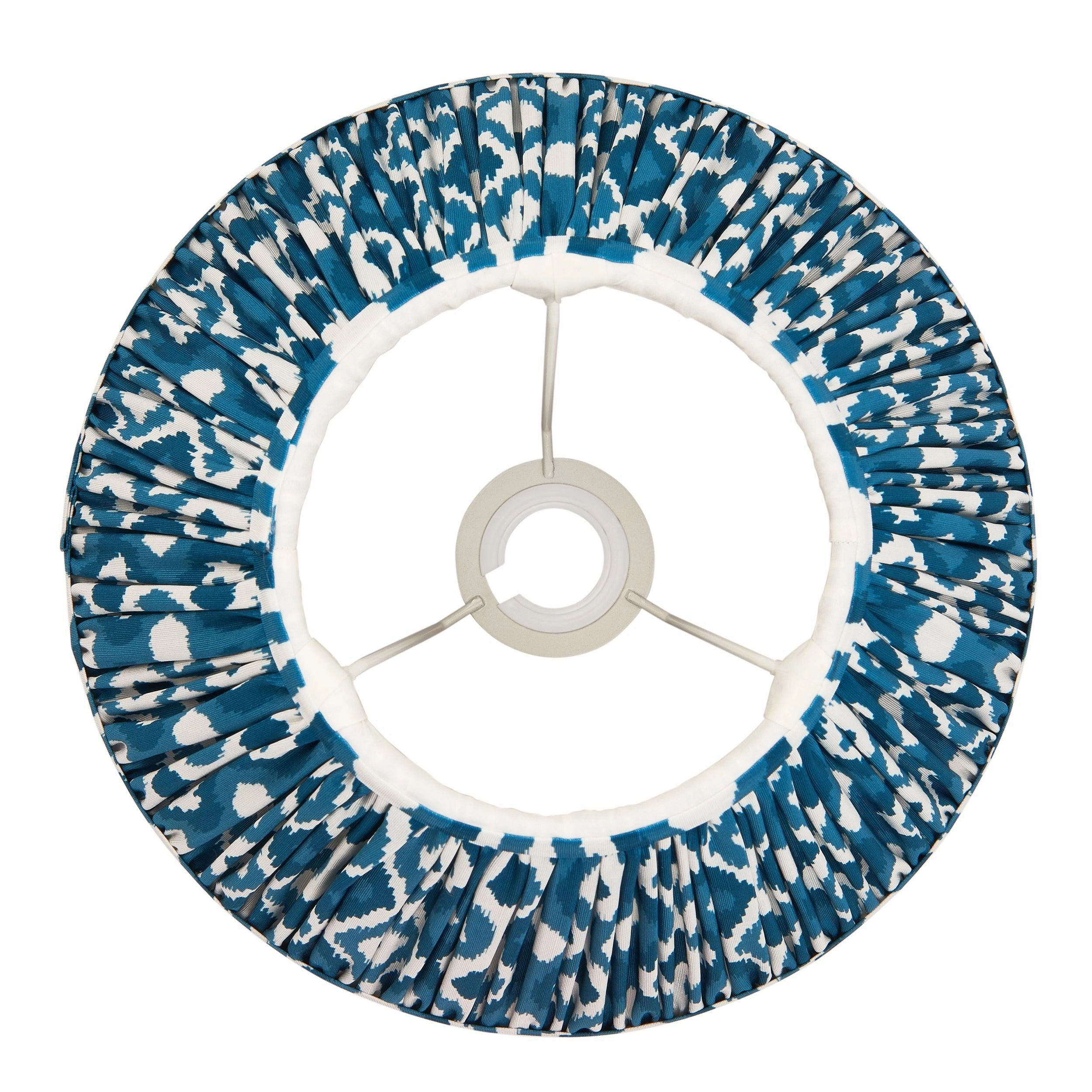 Ikat 30cm Blue Lamp Shade