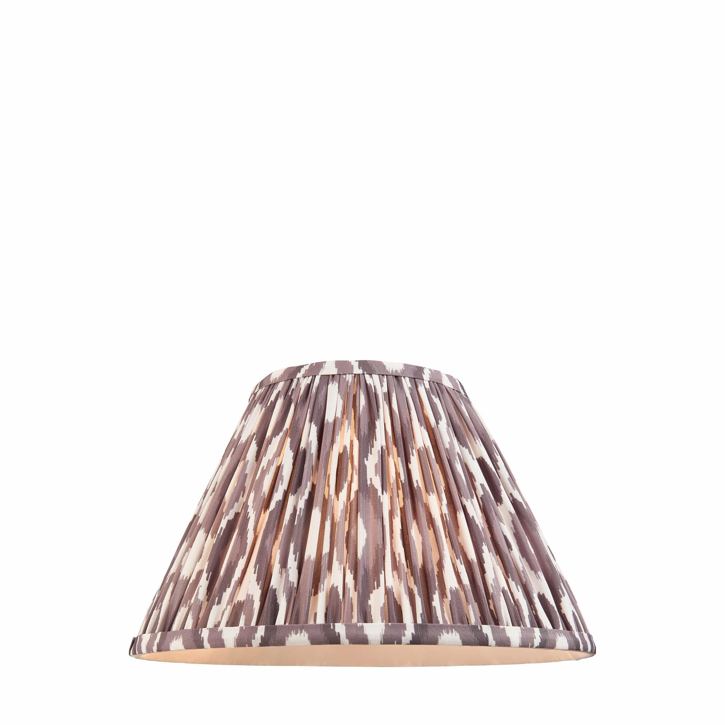 Ikat 30cm Grey Lamp Shade