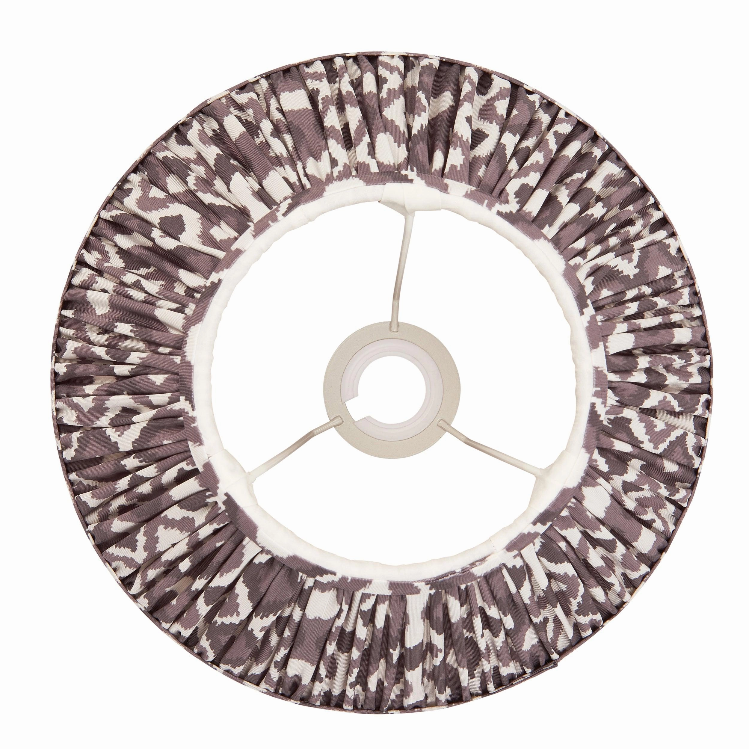 Ikat 30cm Grey Lamp Shade