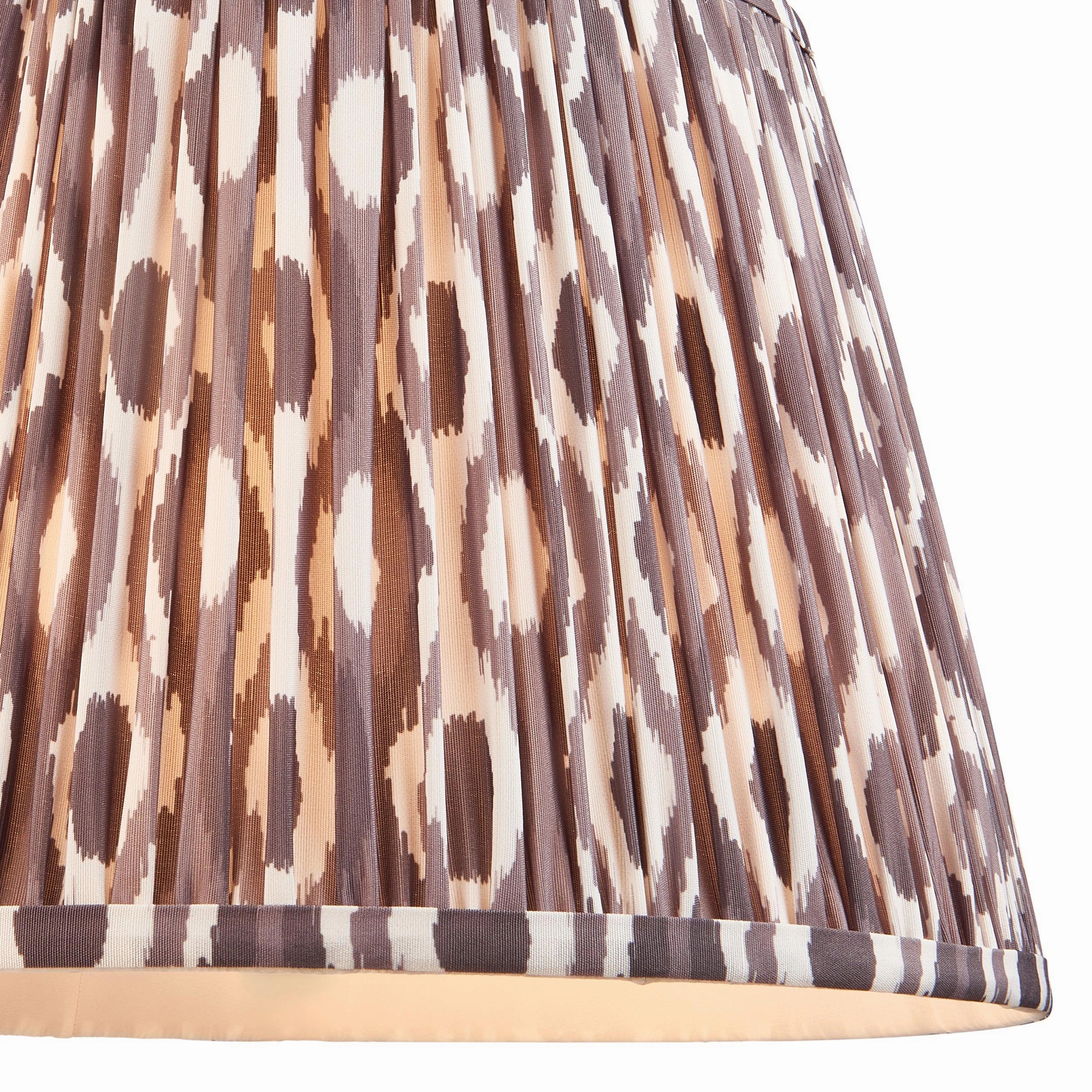Ikat 35cm Grey Lamp Shade