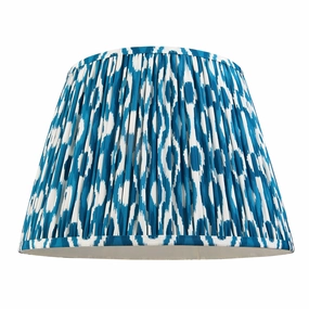 Ikat 40cm Blue Lamp Shade decorative indoor light