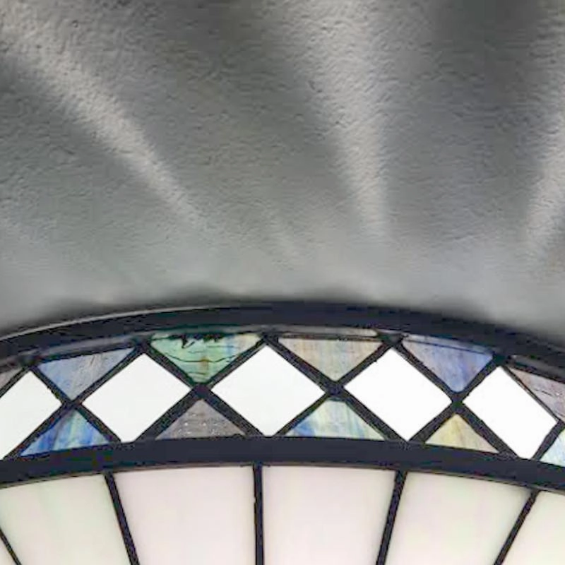 Interiors 1900 Fargo Flush Tiffany Ceiling Light