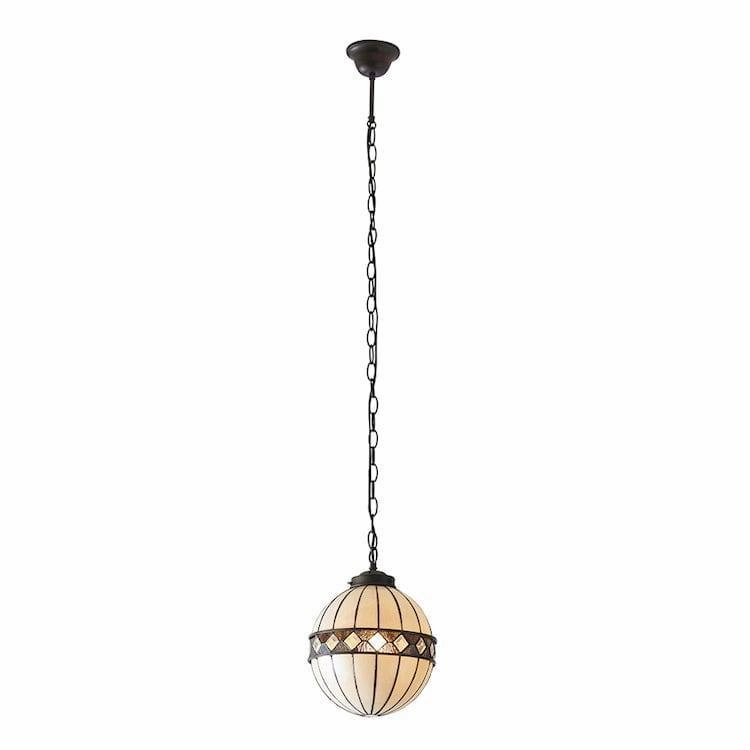 Interiors 1900 Fargo Small Tiffany Globe Ceiling Light