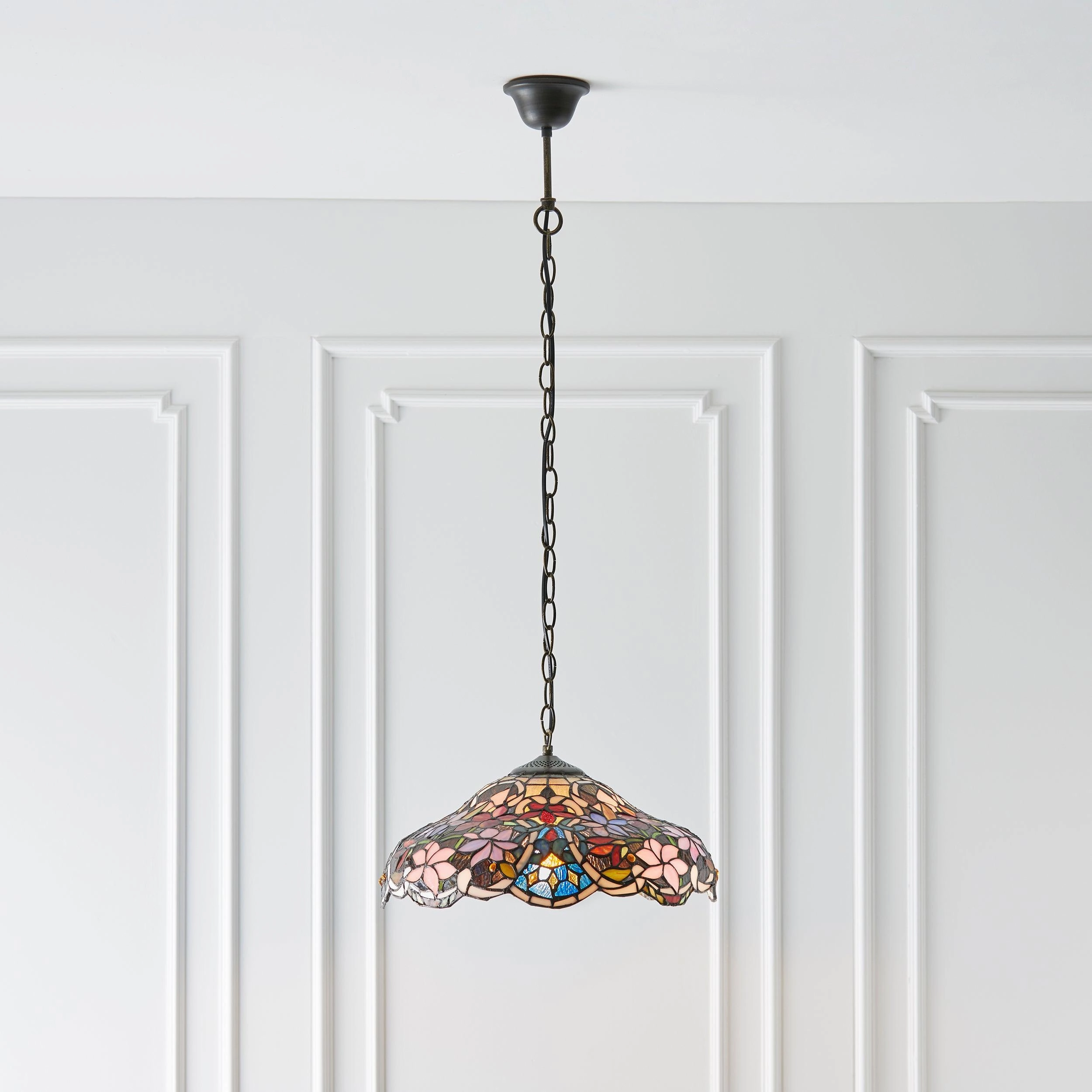 Interiors 1900 Sullivan Medium Tiffany Ceiling Light