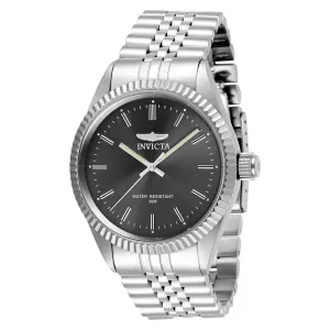 Invicta 29372 Men's Specialty Charcoal Dial Bracelet Quartz Watch Invicta Men's Watches