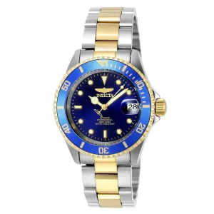 Invicta 8928OB Men's Coin Edge Bezel Automatic Pro Diver Blue Dial Invicta Men's Watches