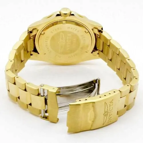 Invicta Men's Automatic Yellow Gold Steel Watch - Pro Diver Champagne Dial | 9743 Invicta Men's Watches