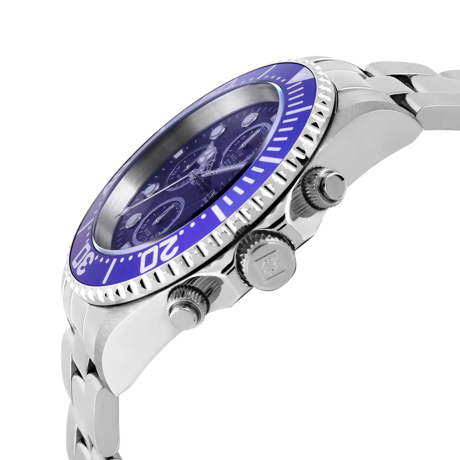 Invicta Men's Chronograph Stainless Steel Watch - Pro Diver Blue Dial Quartz | 1769 Invicta Men's Watches