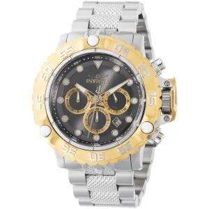 Invicta Men's Chronograph Watch - Subaqua Gunmetal, Gold Tone Dial Bracelet | 47182 Invicta Men's Watches