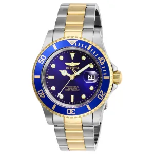Invicta Men's Quartz Watch - Pro Diver Blue Dial Two Tone Bracelet | 26972 Invicta Men's Watches