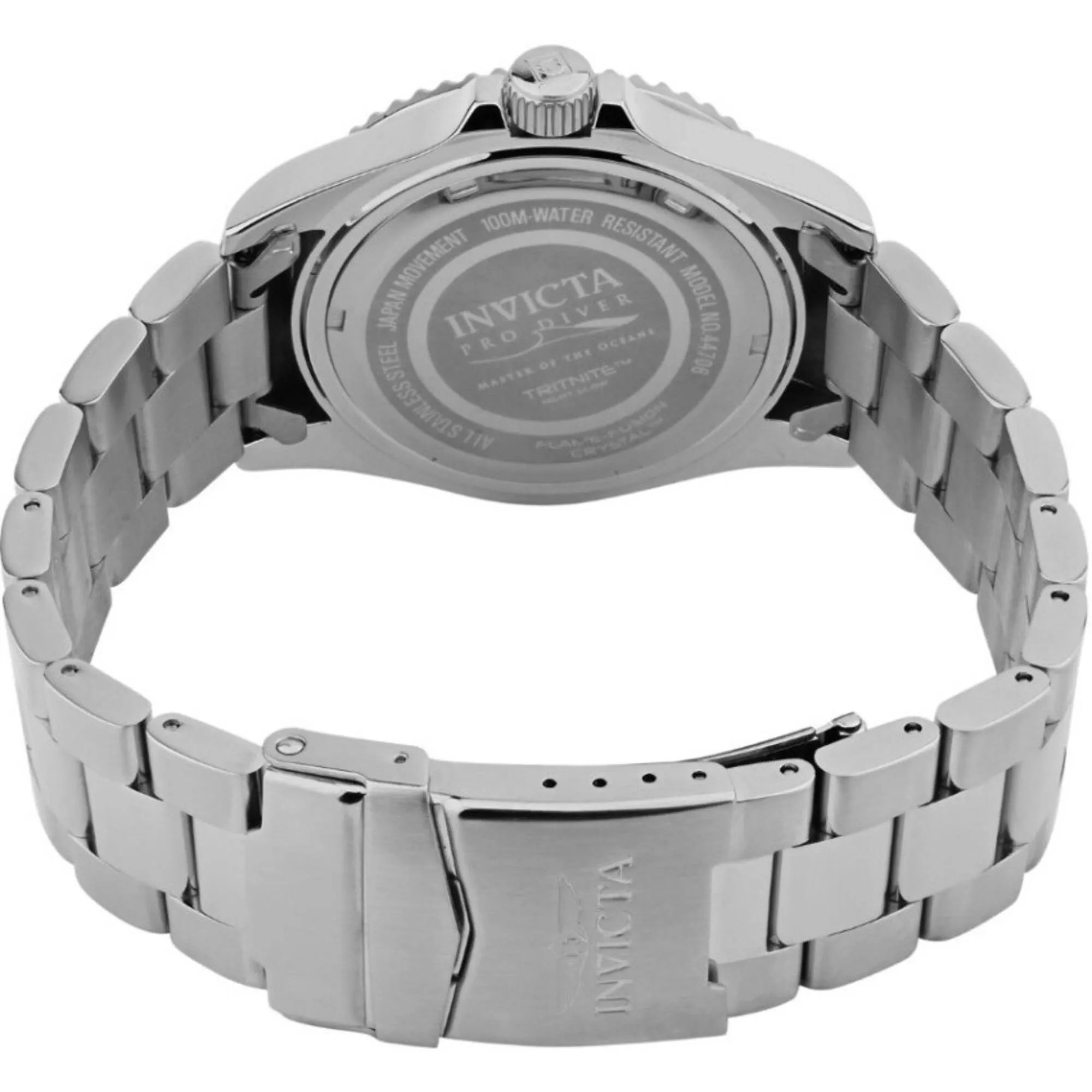 Invicta Men's Quartz Watch - Pro Diver Red and Green Rotating Bezel Black Dial | 44706 Invicta Men's Watches
