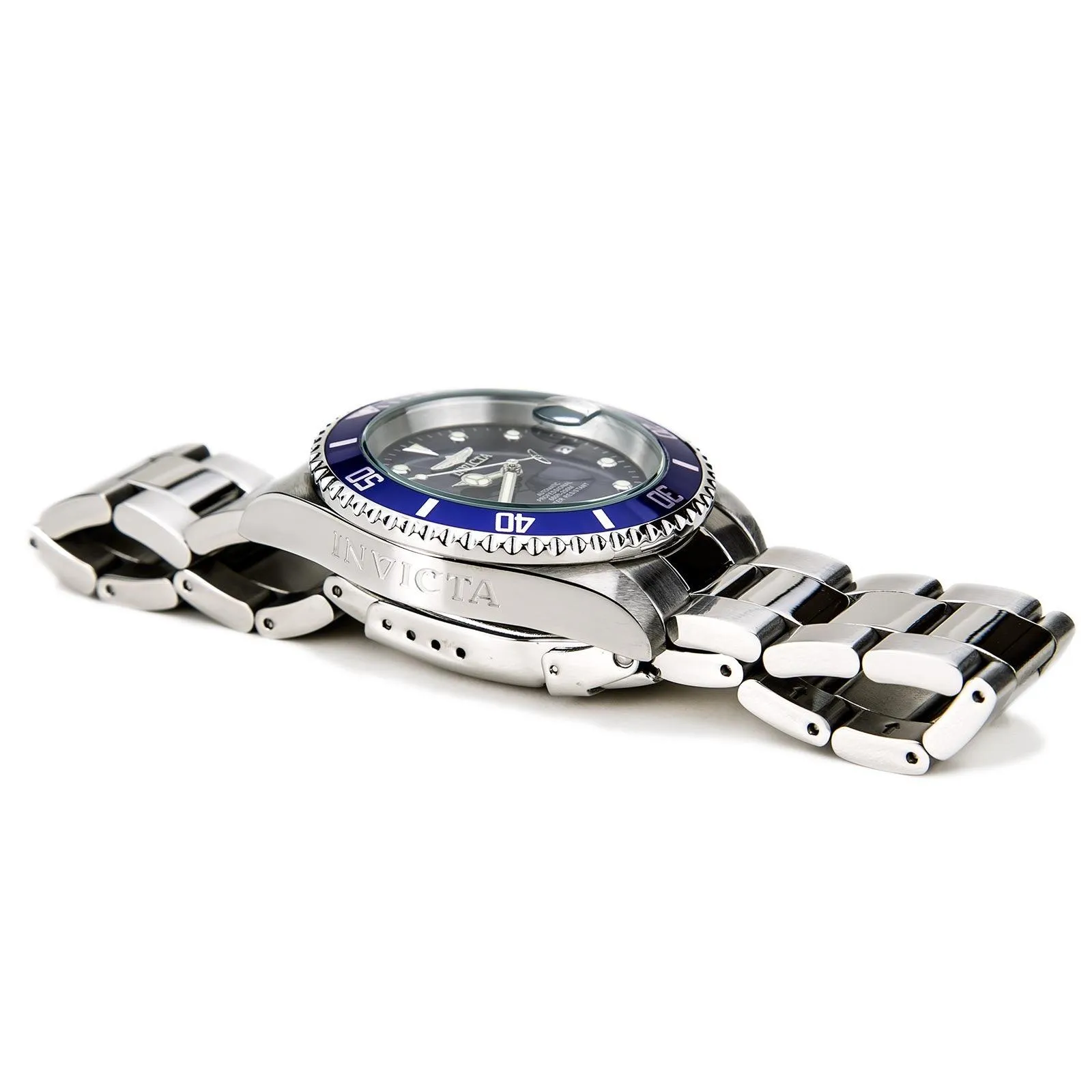 Invicta Men's Stainless Steel Automatic Watch - Pro Diver Blue Dial Date | 9094C Invicta Men's Watches