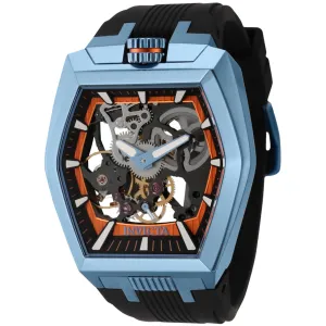 Invicta Men's Watch - Akula Mechanical Ice Blue Case Black Silicone Strap | 44021 Invicta Men's Watches