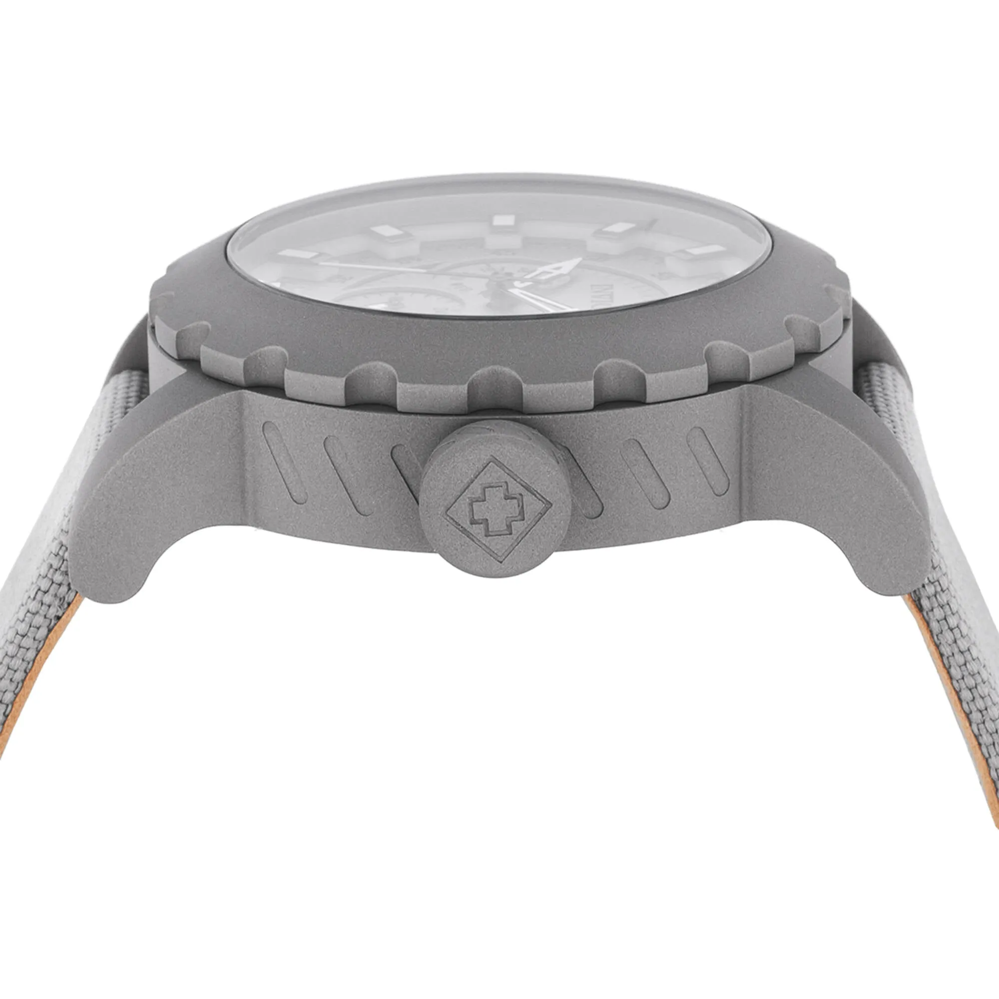 Invicta Men's Watch - I-Force Quartz Titanium Dial Light Grey Nylon Strap | 47584 Invicta Men's Watches