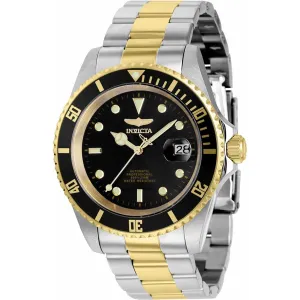 Invicta Men's Watch - Pro Diver Automatic Black Dial Two Tone Bracelet | 8927OBXL Invicta Men's Watches