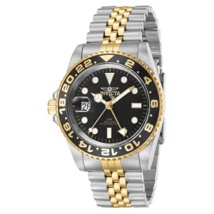 Invicta Men's Watch - Pro Diver Date Display Black Bezel Two Tone Bracelet | 43974 Invicta Men's Watches