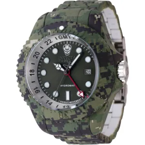 Invicta Men's Watch - Reserve Green Dial Aqua Plated Steel Bracelet Quartz | 45939 Invicta Men's Watches
