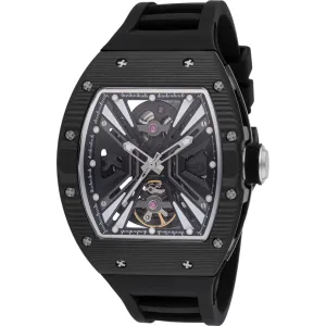 Invicta Men's Watch S1 Rally Automatic Black Silicone Strap Chronograph 49029 Invicta Men's Watches