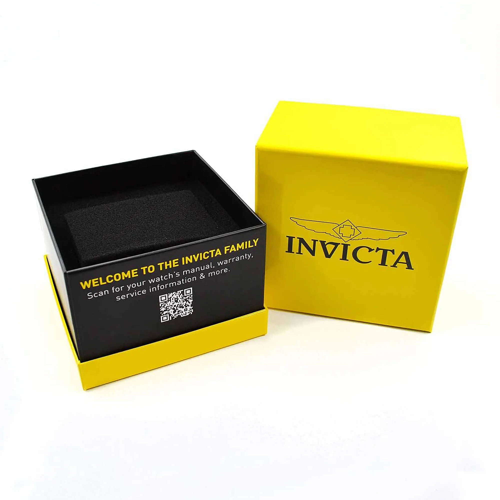 Invicta Men's Watch S1 Rally Black and Silver Skeleton Dial Silicone Strap 49030 Invicta Men's Watches
