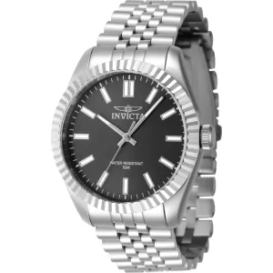 Invicta Men's Watch - Specialty Black Dial Stainless Steel Bracelet Quartz | 47478 Invicta Men's Watches