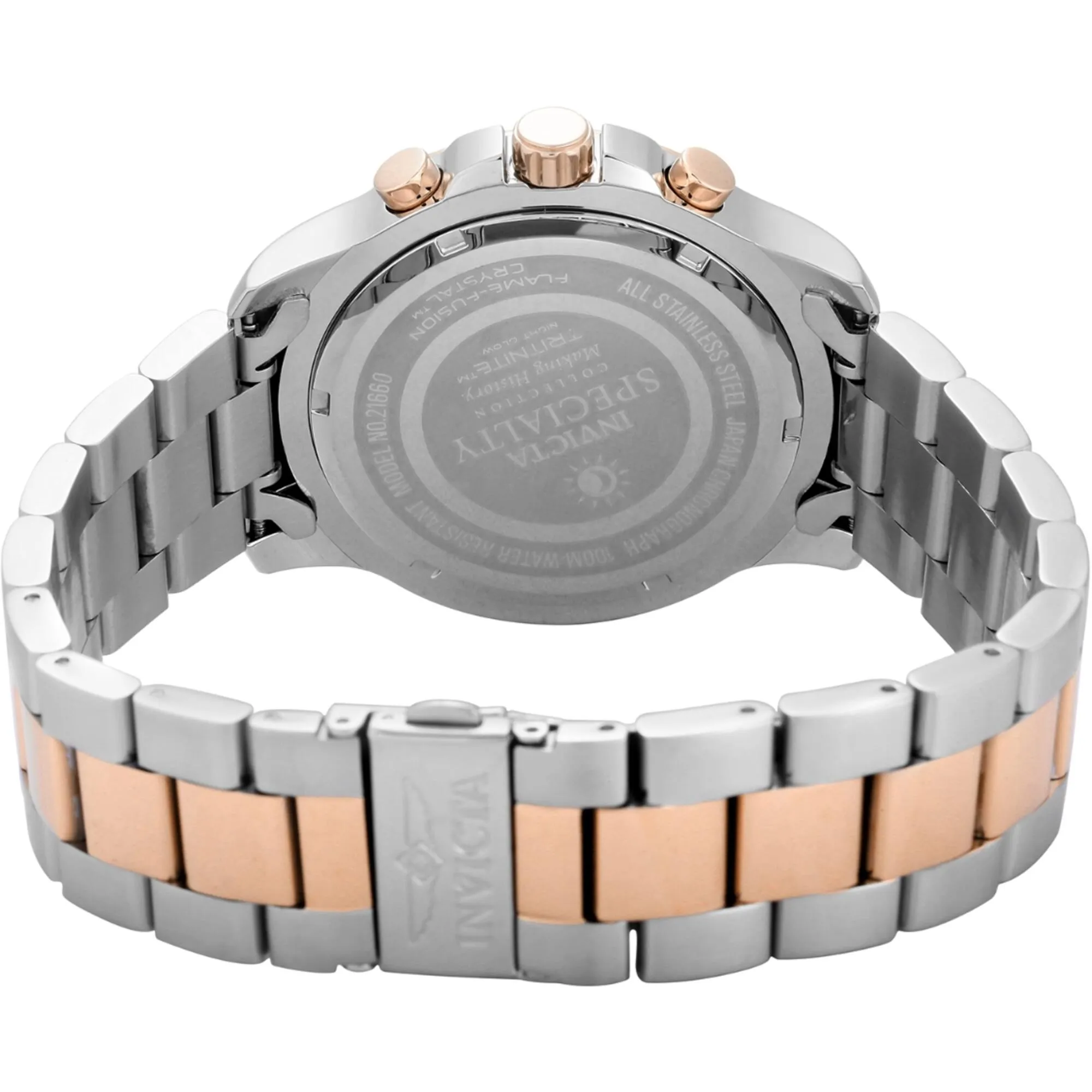 Invicta Men's Watch - Specialty Chronograph Two Tone Stainless Steel Bracelet | 21660 Invicta Men's Watches