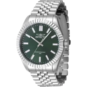 Invicta Men's Watch - Specialty Quartz Green Dial Stainless Steel Bracelet | 47480 Invicta Men's Watches