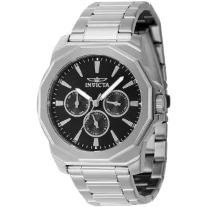Invicta Men's Watch - Speedway Quartz Black Dial Stainless Steel Bracelet | 46842 Invicta Men's Watches