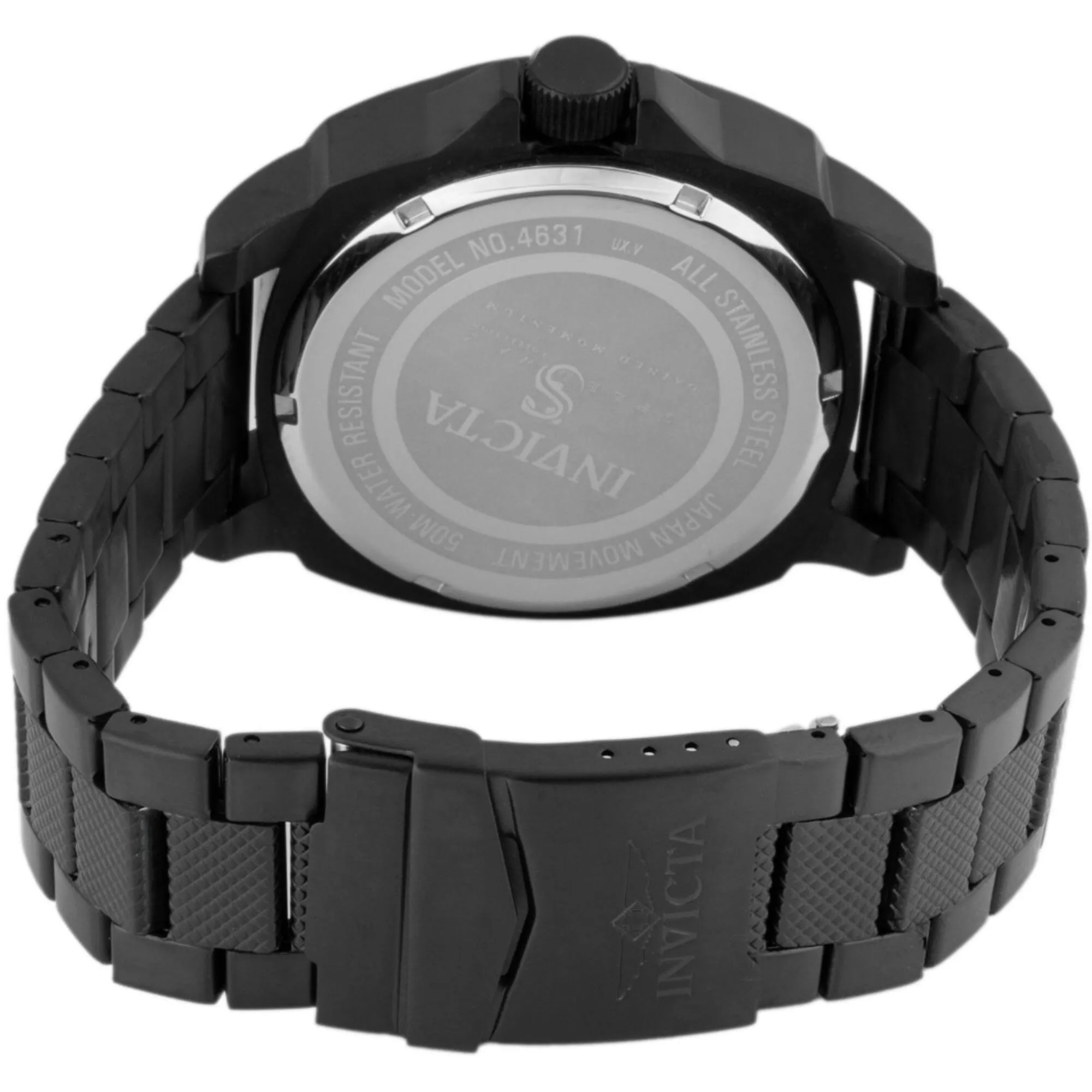 Invicta Men's Watch - Speedway Red Hour Markers Quartz Black Dial Bracelet | 46315 Invicta Men's Watches