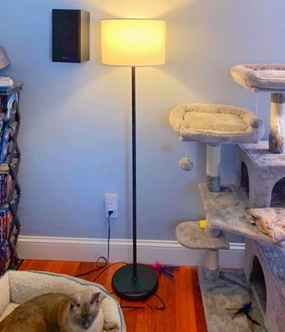 Iron Floor LAMP for Living Room Corner creative lampshade design