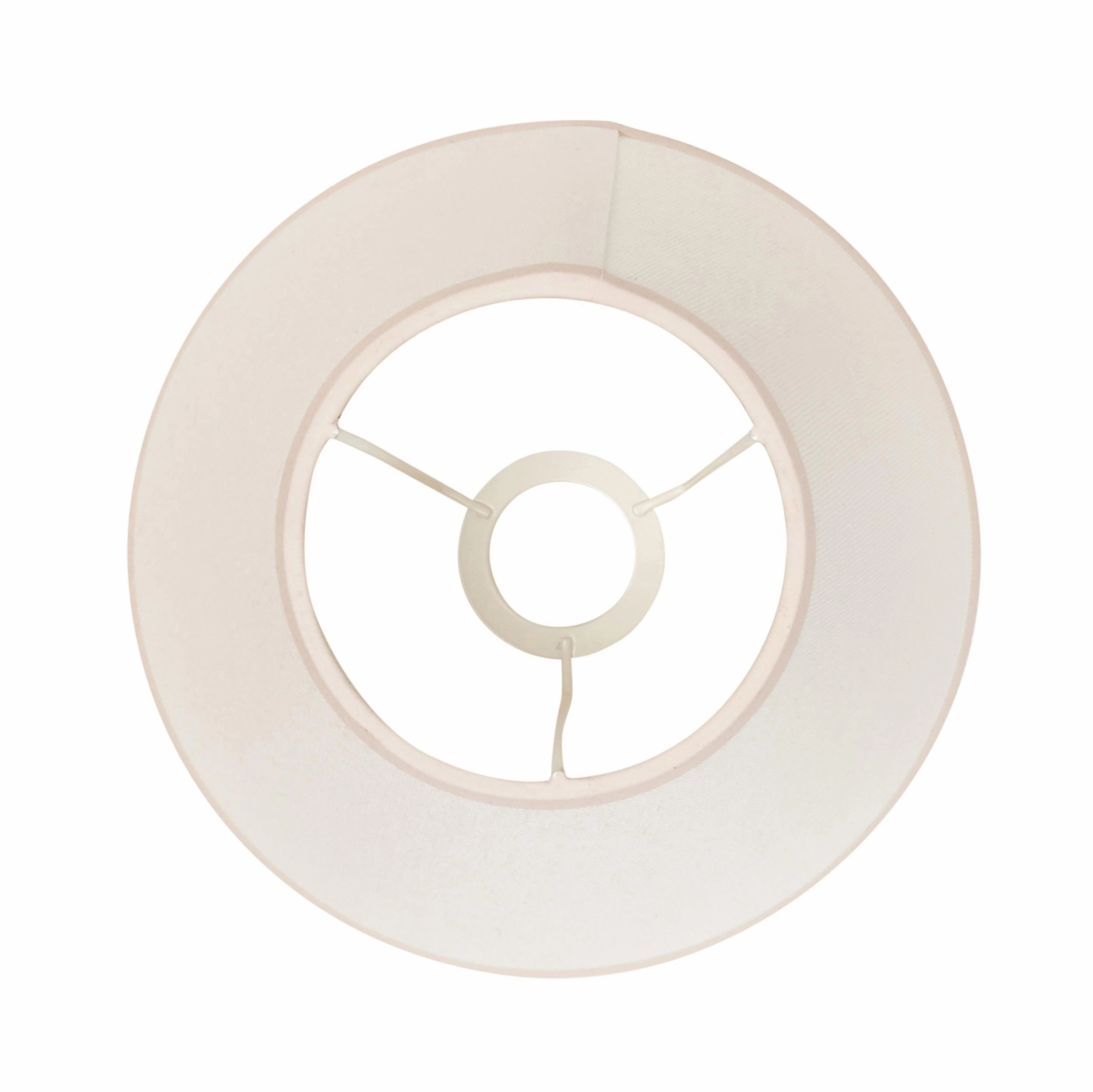 Ivy 25cm White Lamp Shade