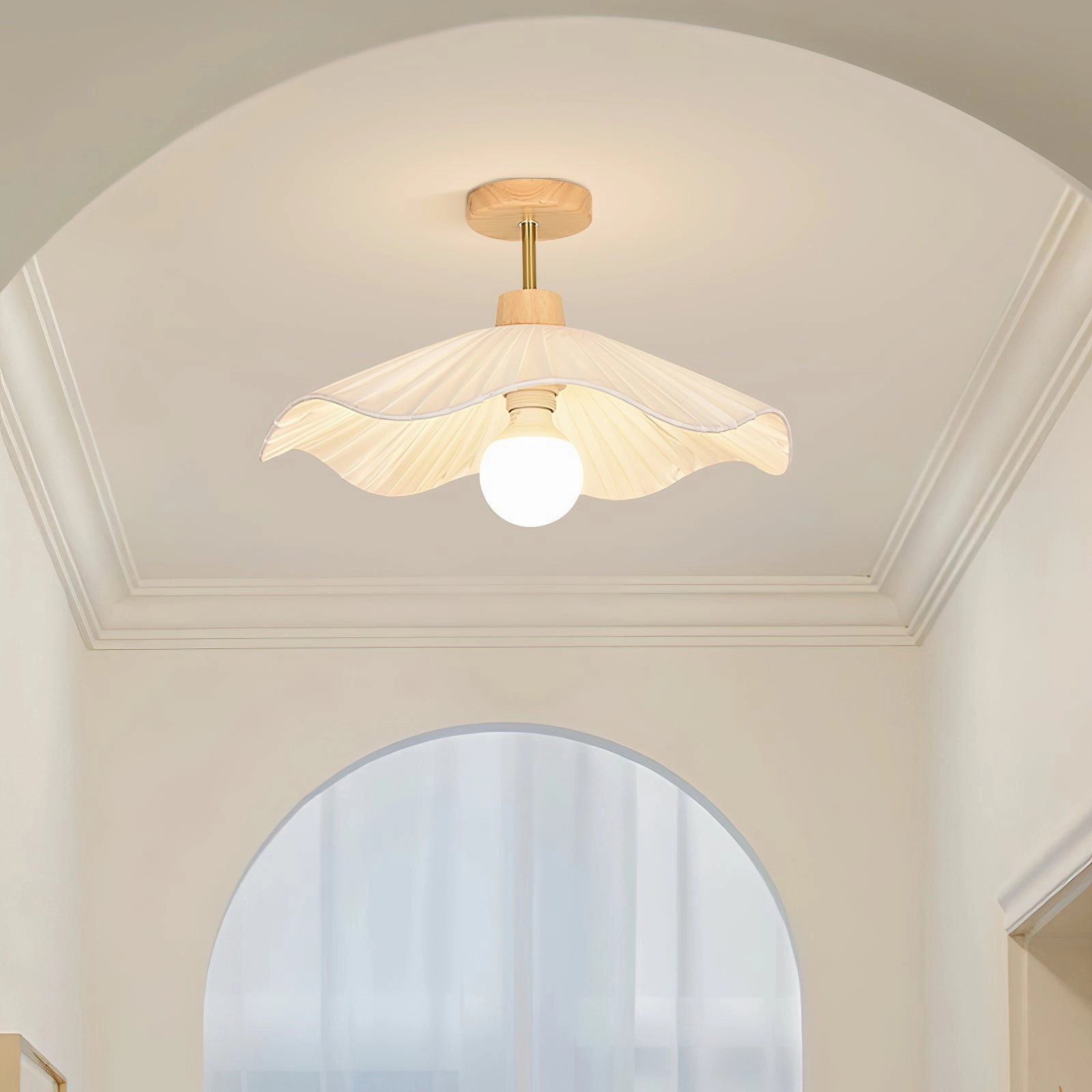 Jimi Fabric Ceiling Lamp