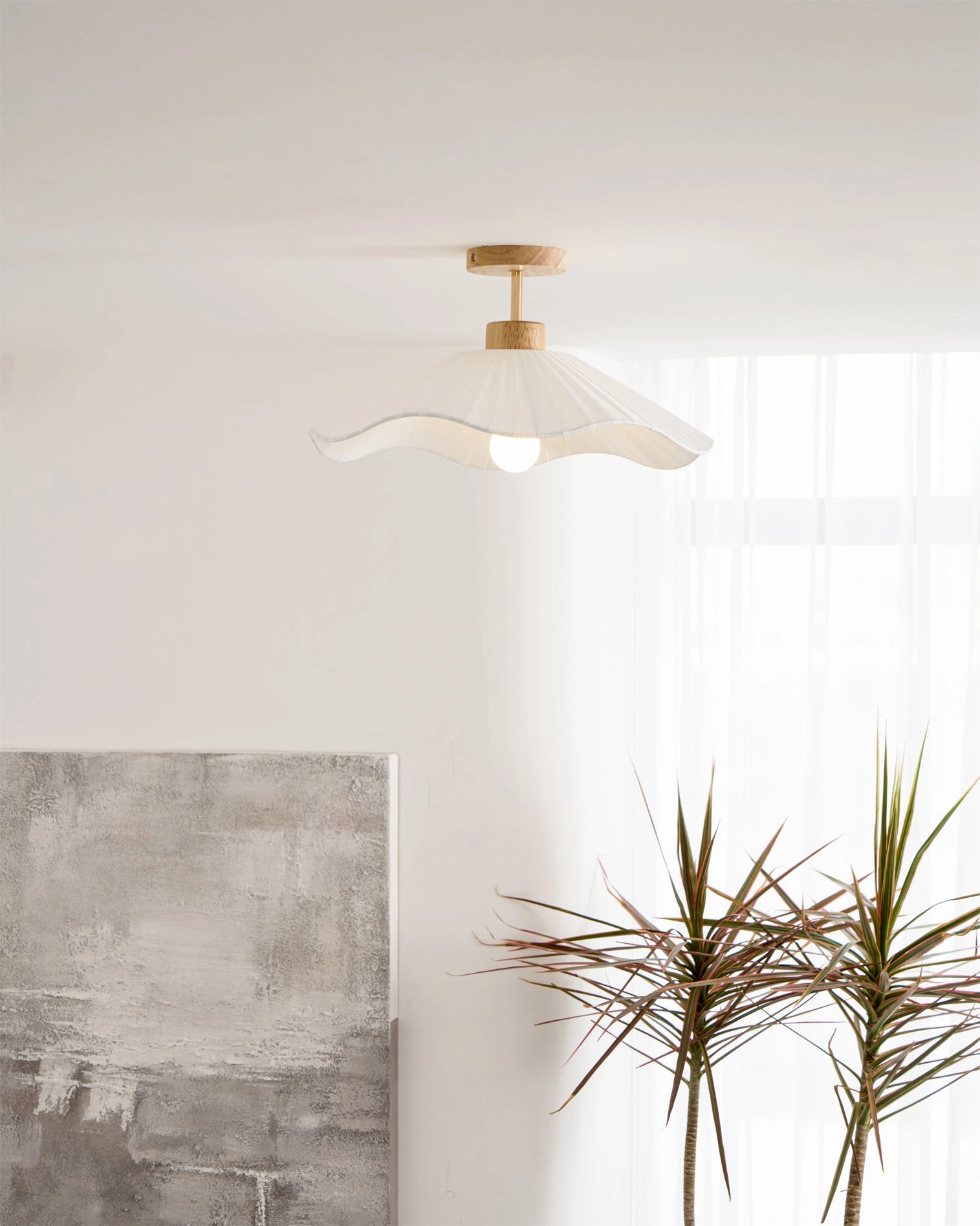 Jimi Fabric Ceiling Lamp