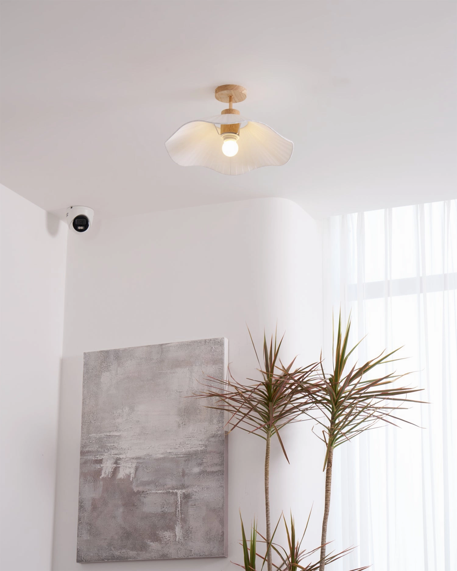 Jimi Fabric Ceiling Lamp
